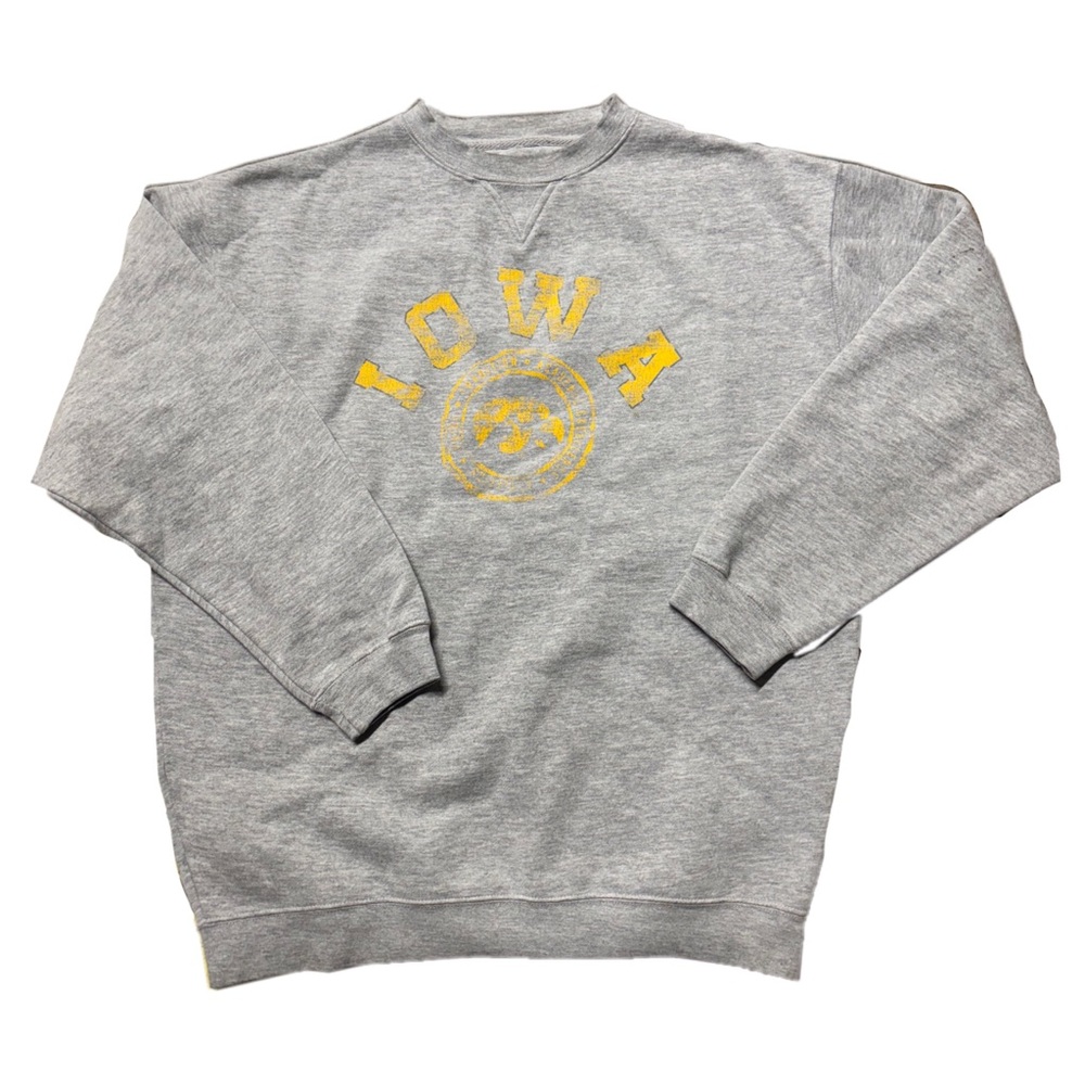 Vintage Style University of Iowa Crewneck